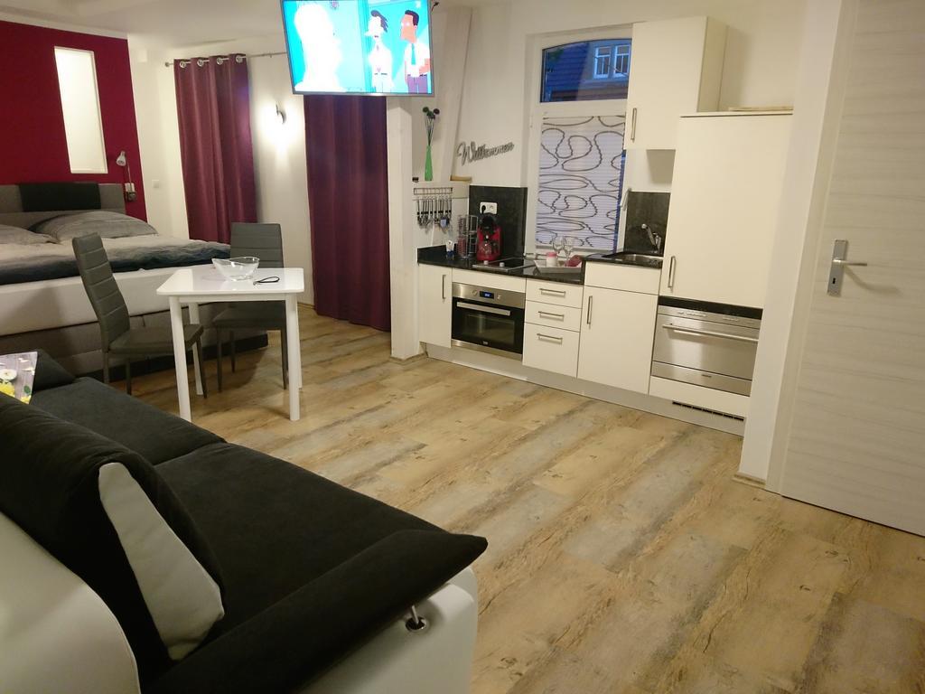 Ferienwohnung Siebenstern Jena Bagian luar foto